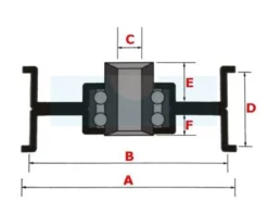 Poulie à Gorge Plate Avec Rebord 83mm -Magasin D'Accessoires De Moto Élégants 2438 2 z big