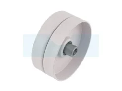 Poulie à Gorge Plate Sans Rebord 101mm