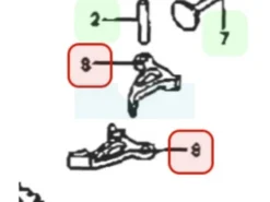 Poussoir De Soupape Pour Moteur Honda (14731ZM3003)
