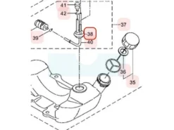 Joint De Sortie De Réservoir Pour Maruyama (268065)