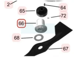 Support De Lame Pour Tondeuse Weibang (532040401002)