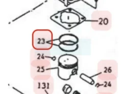 Segment Pour Moteur Mitsubishi (FR66551)
