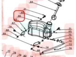 Réservoir Pour Moteur Y139V (chinois) (TY28D0000000)